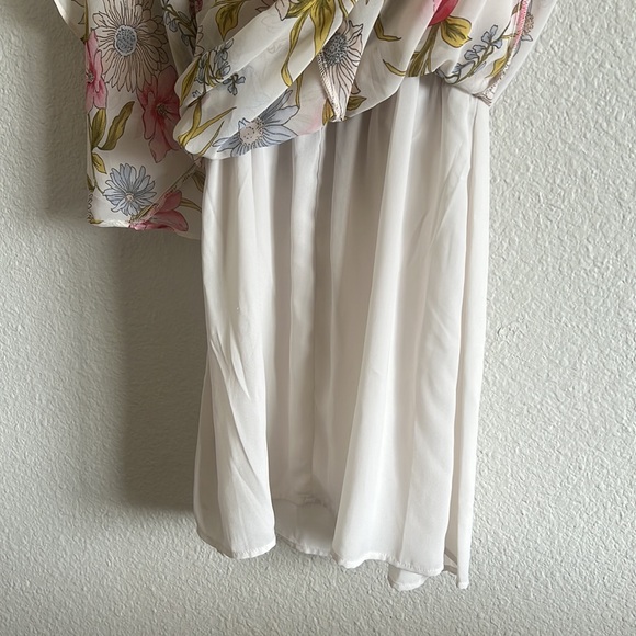 June & Hudson Floral High-Low dress, size medium. - Picture 11 of 13